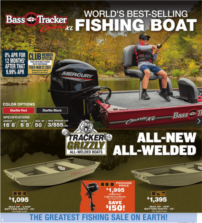 Bass Pro Shops Spring Fishing Sale Mar 07 Mar 27, 2024