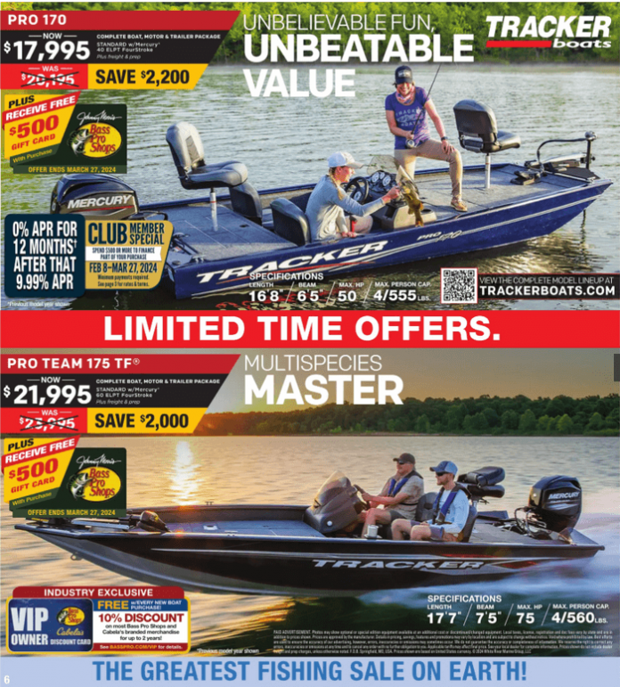 Bass Pro Shops Spring Fishing Sale Mar 07 Mar 27, 2024