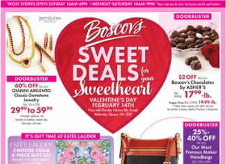 Boscov’s Weekly Ad Feb 08 – Feb 14, 2024 (Valentine’s Day Promotion Included)
