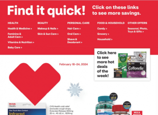 CVS Weekly Ad Feb 18 – Feb 24, 2024