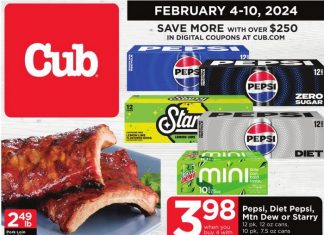 Cub Foods Weekly Ad Feb 04 – Feb 10, 2024 (Valentine’s Day Promotion Included)