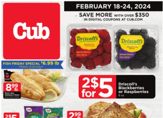 Cub Foods Weekly Ad Feb 18 – Feb 24, 2024