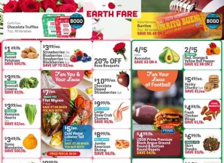 Earth Fare Weekly Ad Feb 07 – Feb 13, 2024 (Valentine’s Day Promotion Included)