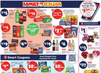 Family Dollar Weekly Ad Feb 04 – Feb 10, 2024 (Valentine’s Day Promotion Included)