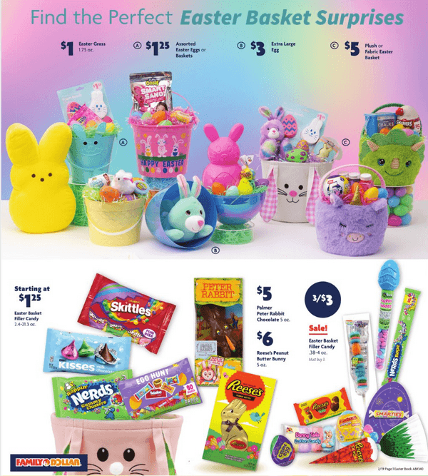 Family Dollar Easter Ad Feb 19 Mar 31, 2024