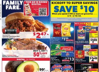 Family Fare Weekly Ad Feb 04 – Feb 10, 2024 (Valentine’s Day Promotion Included)
