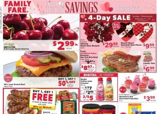 Family Fare Weekly Ad Feb 11 – Feb 17, 2024 (Valentine’s Day Promotion Included)