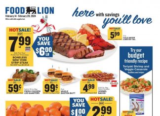 Food Lion Weekly Ad Feb 14 – Feb 20, 2024