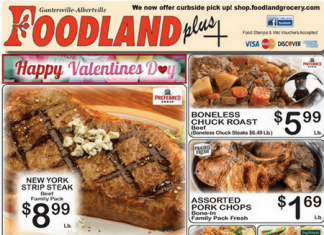Foodland(US) Weekly Ad Feb 13 – Feb 19, 2024 (Valentine’s Day Promotion Included)