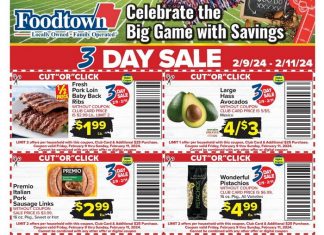 Foodtown Weekly Ad Feb 09 – Feb 15, 2024 (Valentine’s Day Promotion Included)