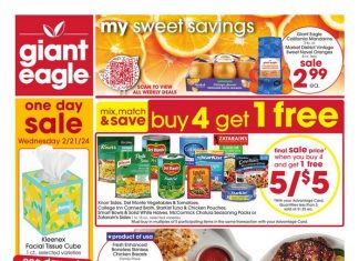 Giant Eagle Weekly Ad Feb 15 – Feb 21, 2024