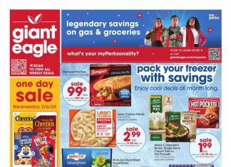 Giant Eagle Weekly Ad Feb 29 – Mar 06, 2024
