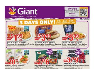 Giant Food Weekly Ad Feb 02 – Feb 08, 2024
