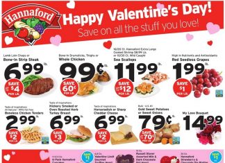 Hannaford Weekly Ad Feb 11 – Feb 17, 2024 (Valentine’s Day Promotion Included)