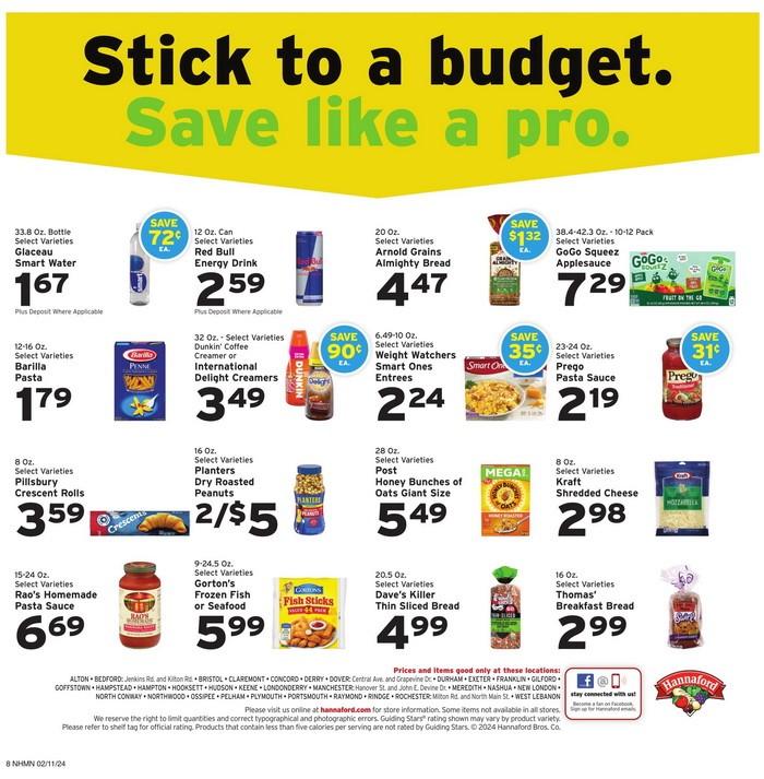 Hannaford Weekly Ad Feb 11 Feb 17, 2024 (Valentine's Day Promotion