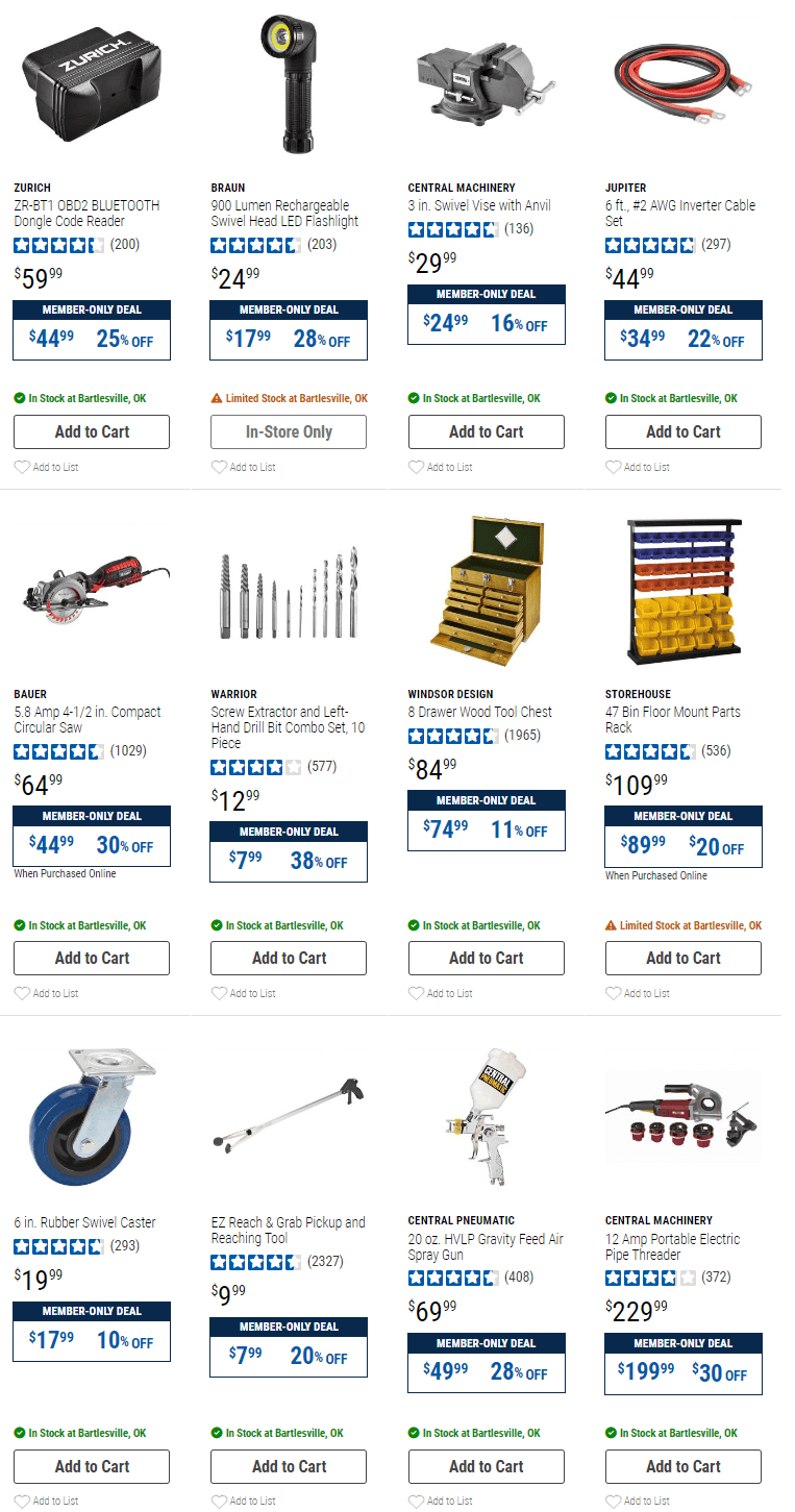 Harbor Freight Presidents' Day Ad Feb 16 Feb 19, 2024