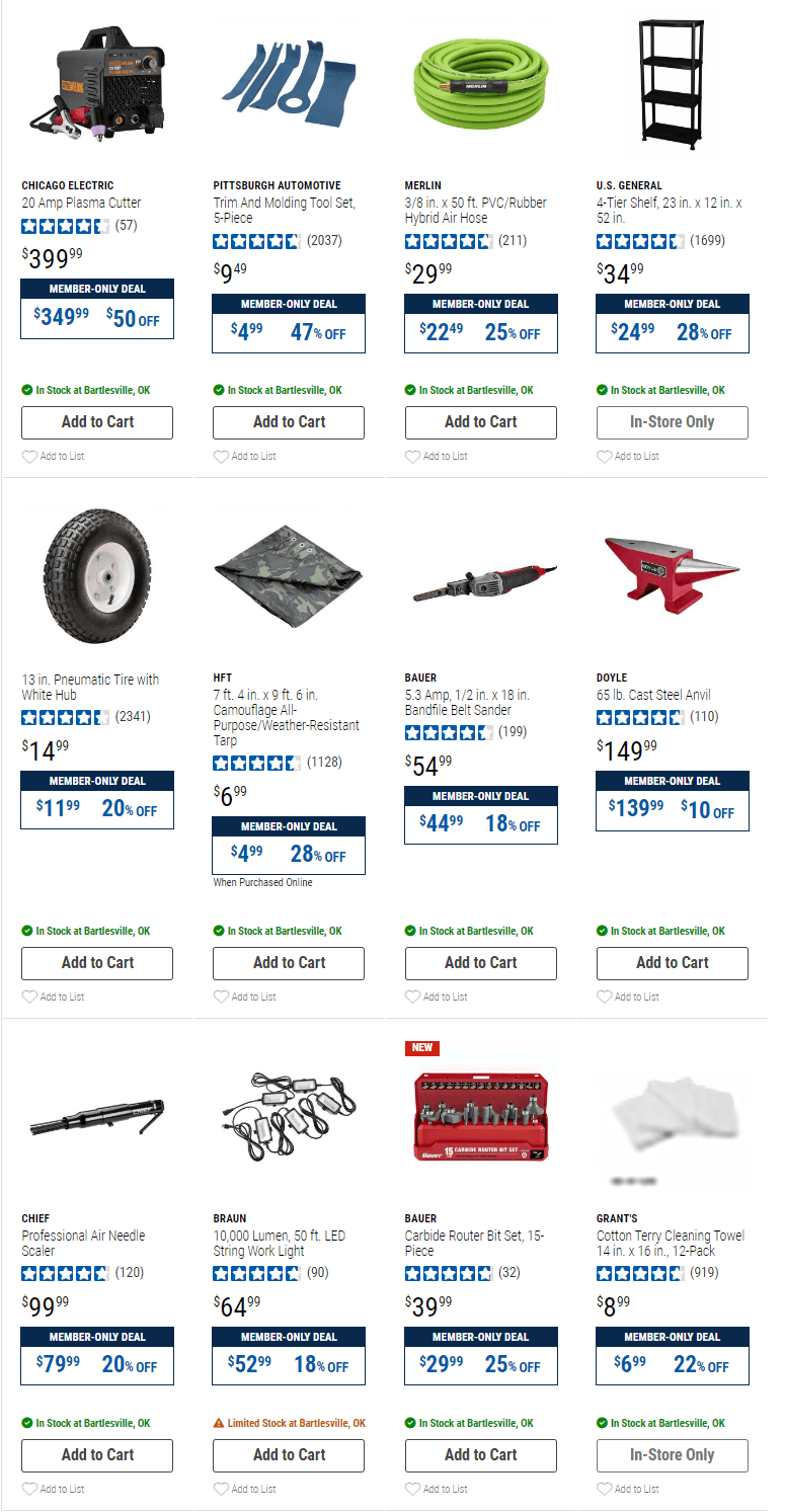 Harbor Freight Presidents' Day Ad Feb 16 Feb 19, 2024
