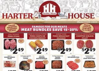 Harter House Weekly Ad Feb 14 – Feb 20, 2024