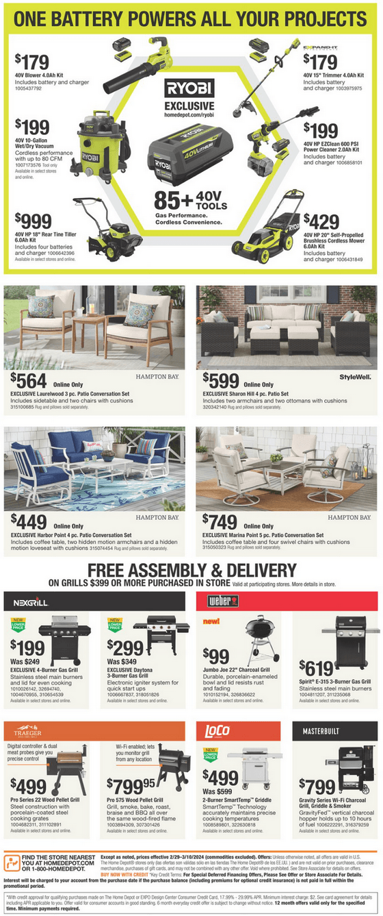 Home Depot Spring Ad Feb 29 Mar 10, 2024