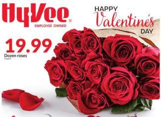Hy-Vee Valentine’s Day Ad Feb 01 – Feb 14, 2024