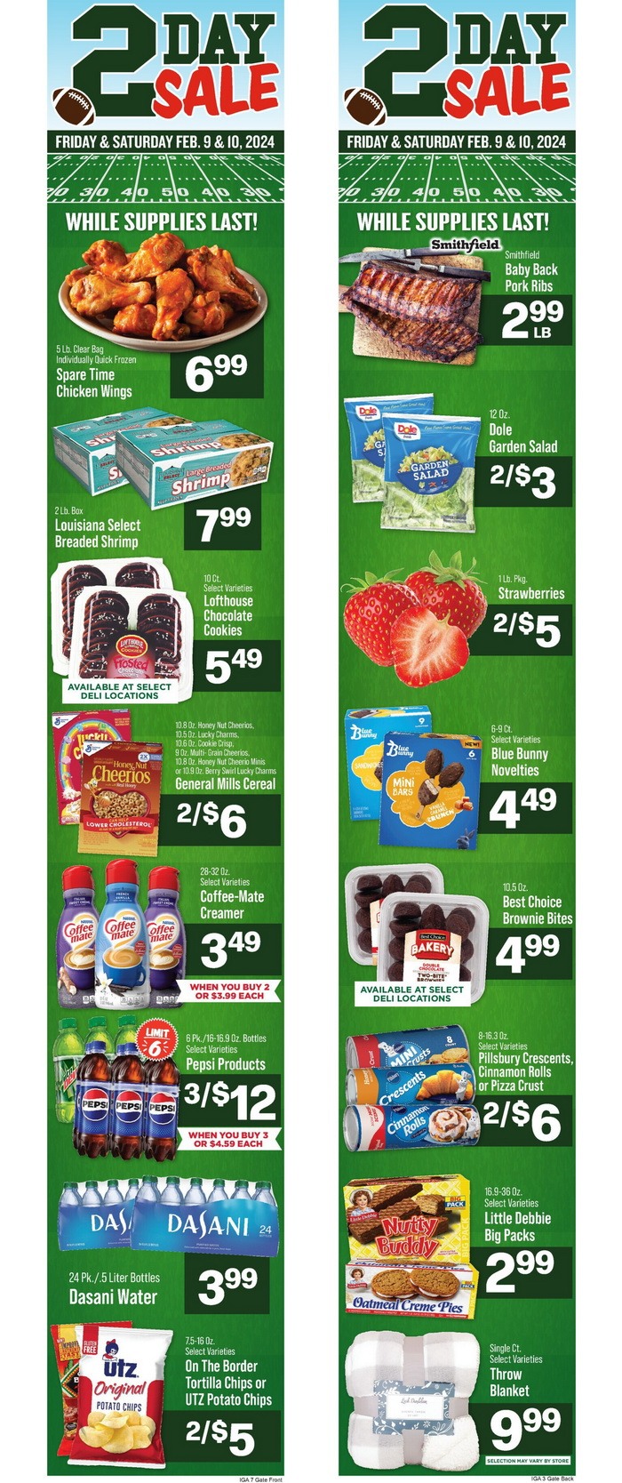 IGA Weekly Ad Feb 07 Feb 13, 2024 (Valentine's Day Promotion Included)