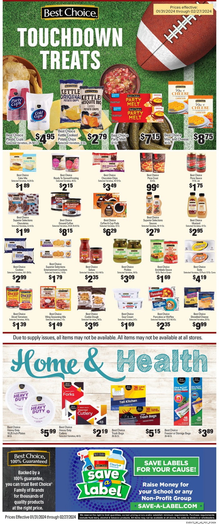 IGA Weekly Ad Feb 07 Feb 13, 2024 (Valentine's Day Promotion Included)