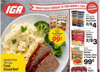 IGA Weekly Ad Feb 28 – Mar 05, 2024
