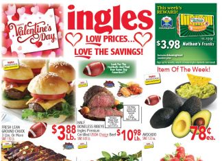 Ingles Weekly Ad Feb 07 – Feb 14, 2024 (Valentine’s Day Promotion Included)