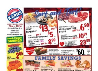 Karns Quality Foods Weekly Ad Feb 13 – Feb 19, 2024 (Valentine’s Day Promotion Included)