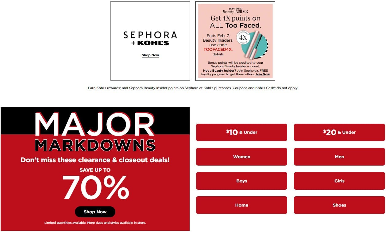 Kohl's Coupon Ad Until Feb 14, 2024 (Valentine's Day Promotion Included)