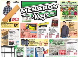 Menards Weekly Ad Feb 15 – Feb 21, 2024