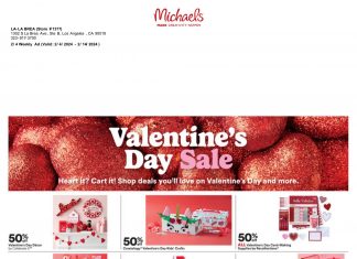 Michaels Weekly Ad Feb 04 – Feb 14, 2024 (Valentine’s Day Promotion Included)