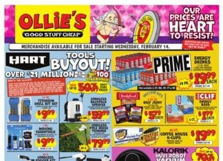 Ollie’s Weekly Ad Feb 14 – Feb 21, 2024