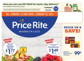 Price Rite Weekly Ad Feb 16 – Feb 29, 2024