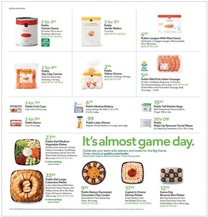 Publix Weekly Ad Feb 07 Feb 13, 2024 (Valentine
