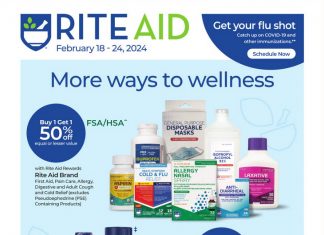 Rite Aid Weekly Ad Feb 18 – Feb 24, 2024