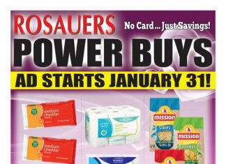 Rosauers Monthly Ad Jan 31 – Feb 27, 2024