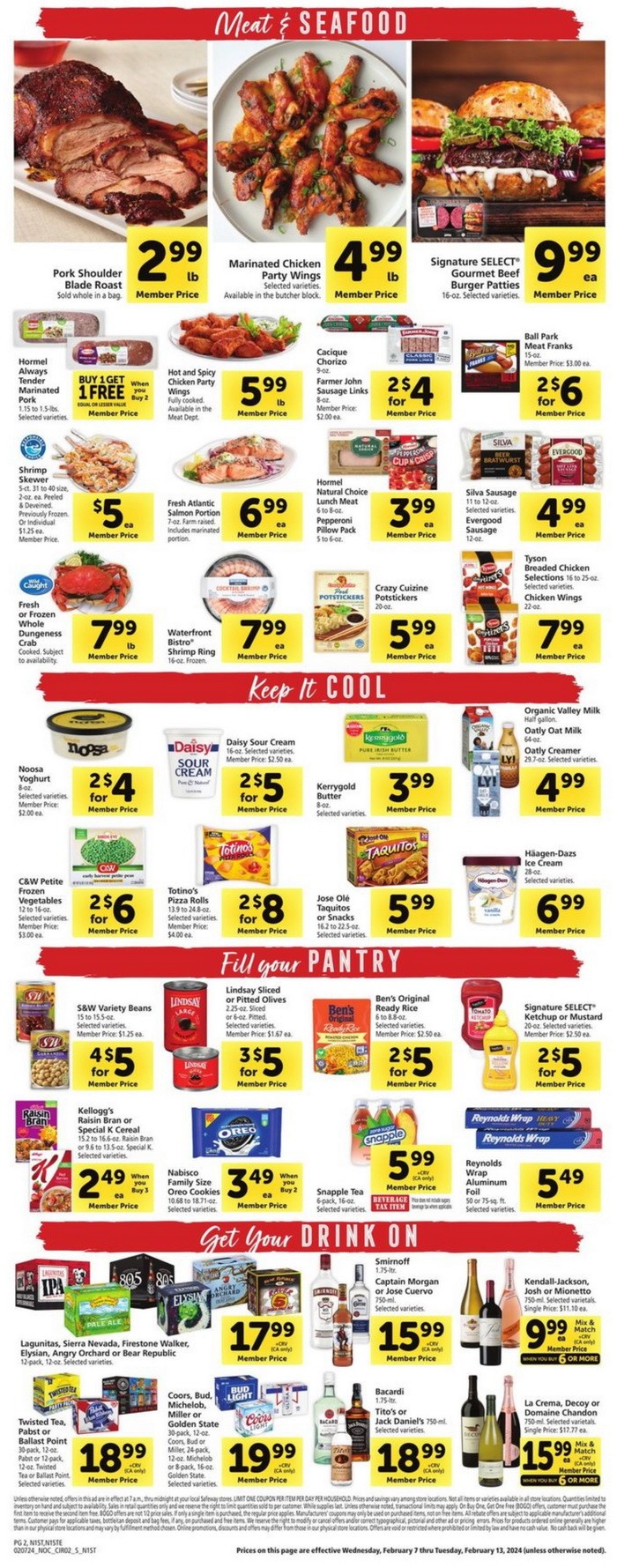 Safeway Weekly Ad Feb 07 Feb 13, 2024 (Lunar New Year & Valentine's