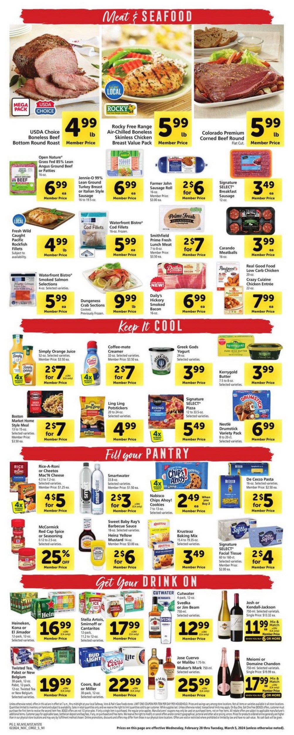 Safeway Weekly Ad Feb 28 Mar 05, 2024