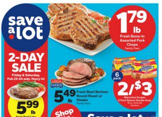 Save A Lot Weekly Ad Feb 21 – Feb 27, 2024
