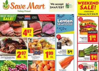 Save Mart Supermarkets Weekly Ad Feb 14 – Feb 20, 2024 (Valentine’s Day Promotion Included)