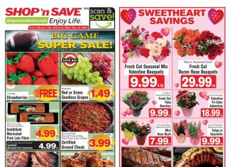 SHOP ‘n SAVE Weekly Ad Feb 08 – Feb 14, 2024 (Valentine’s Day Promotion Included)