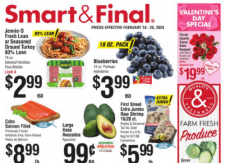 Smart & Final Weekly Ad Feb 14 – Feb 20, 2024 (Valentine’s Day Promotion Included)