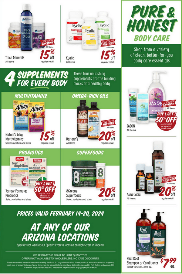 Sprouts Weekly Ad Feb 14 Feb 20, 2024