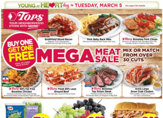 Tops Weekly Ad Mar 03 – Mar 09, 2024