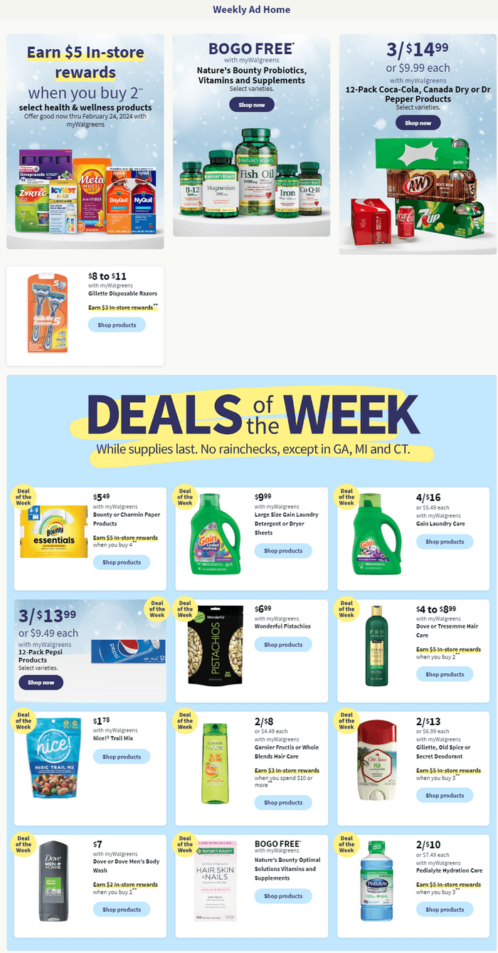 Walgreens Weekly Ad Feb 11 Feb 17, 2024 (Valentine's Day Promotion Included)