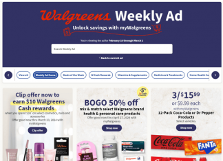 Walgreens Weekly Ad Feb 25 – Mar 02, 2024