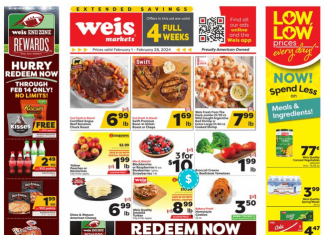 Weis Markets Monthly Ad Feb 01 – Feb 28, 2024