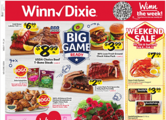 Winn-Dixie Weekly Ad Feb 07 – Feb 13, 2024 (Valentine’s Day Promotion Included)