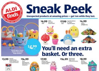 ALDI Sneak Peak In-Store Weekly Ad Mar 13 – Mar 19, 2024 (Easter Promotion Included)